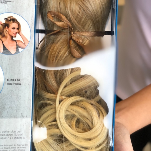Hair extension 16 inch Clipin curly wavy main image 10